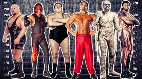 tall wwe wrestlers